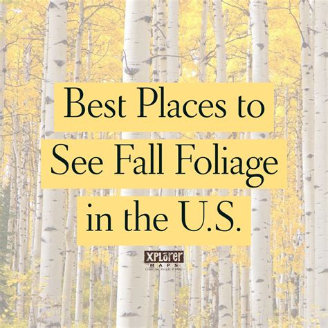Best Places To See Fall Foliage In The United States