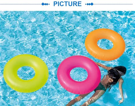 Intex 59262 Neon Frost Tubes Adult Inflatable Swimming Ring Swimming