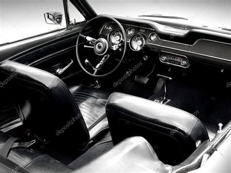 Interior Of The Classic Sports Car — Stock Photo © Wingnutdesigns 2797621