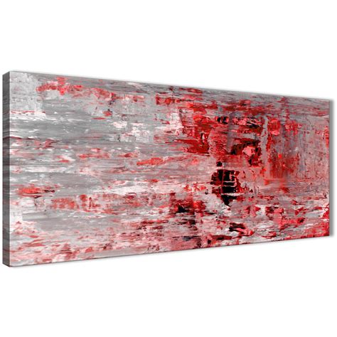 I paint your painting in the same size and similar composition home decor wall art living room decor modern paintings black and white pour painting by ilonka. Red Grey Painting Living Room Canvas Wall Art Accessories ...