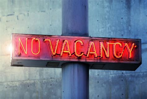 No Vacancy Thought For Today