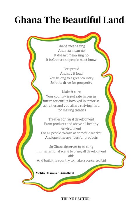 13 Short Poems About Ghana The Xo Factor