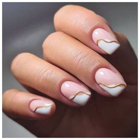Elegant White And Gold Nail Designs For Every Occasion