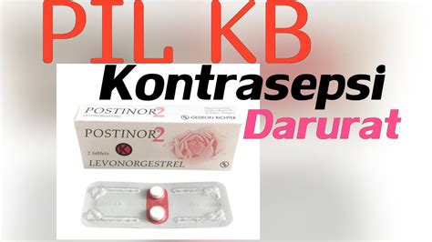 PIL KB KONTRASEPSI DARURAT MENCEGAH KEHAMILAN DENGAN ...
