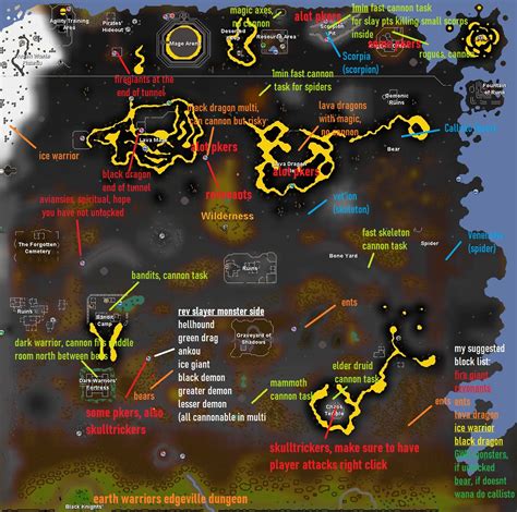 Jnis Wilderness Slayer Map Guides Foe Final Ownage Elite 1
