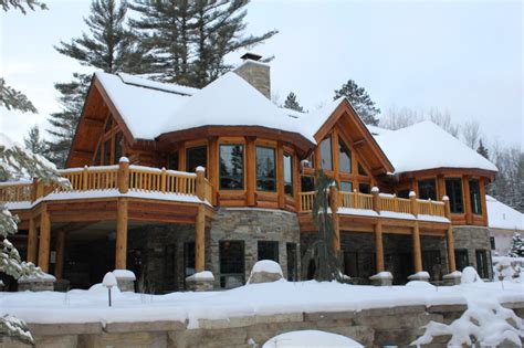 Modified Gem Lake Log Home Rocky Mountain Homes Log Homes Cabins