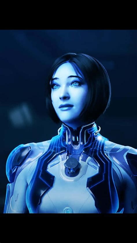 Download Stunning Image Of Cortana From The Halo Universe Wallpaper