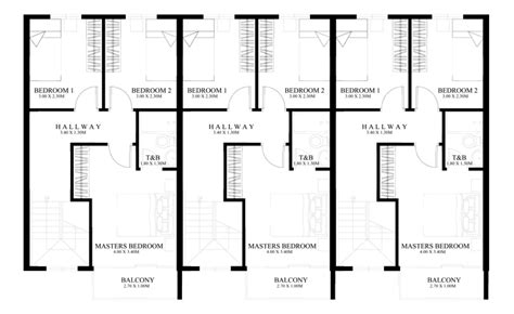 2 bedroom house plans in south africa below you will find all the 2 bedroom house plans and house designs on offer. Townhouse Plans Series : PHP-2014011