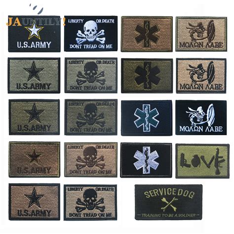 Series Embroidery Patch Embroidered Patches Military Tactical Shoulder