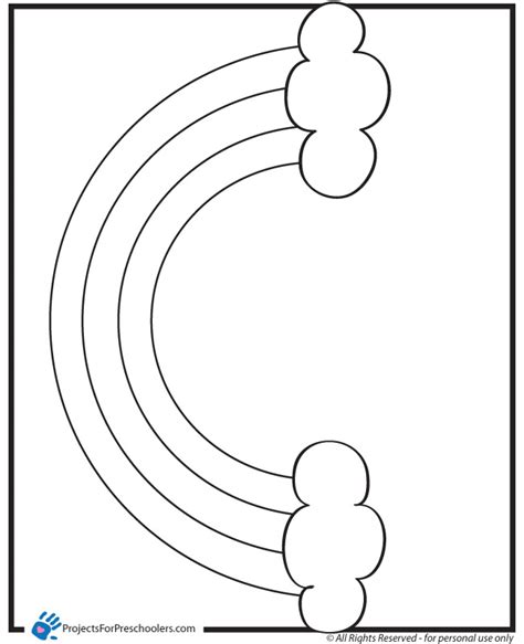 Download and print free rainbow and flowers coloring pages to keep little hands occupied at home; Rainbow coloring page | The Sun Flower Pages
