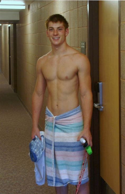 Chase Alpha Chi Rho Hot College Guys Towel Babe Guys