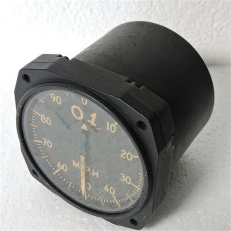 Airspeed Indicator Sensitive 700mph Army Type F 1 Us Army Air Forc