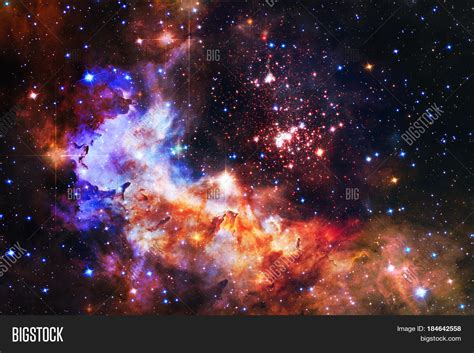 Colorful Galaxy Outer Space Image And Photo Bigstock