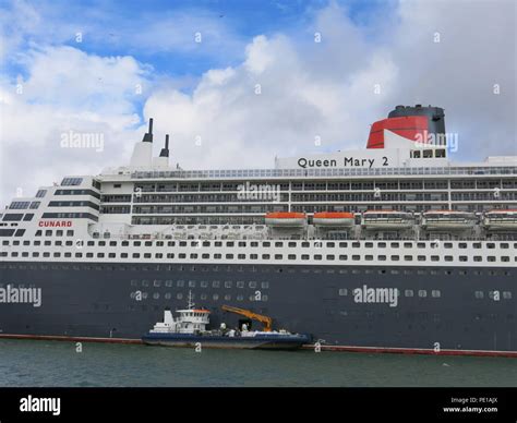 The Iconic Ocean Liner Queen Mary 2 One Of The Three Queens