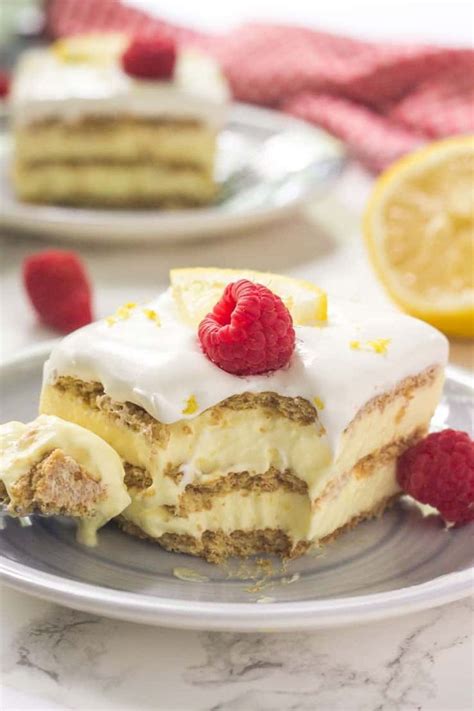 Lemon Icebox Cake Lemon Icebox Cake Lemon Dessert Recipes Desserts