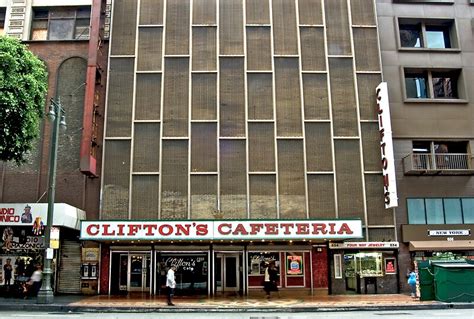 Cliftons Cafeteria Downtown Los Angeles By Tony Edwards Redbubble