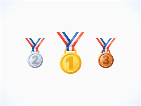 Awards And Medals Emoji By Icons8 Emoji Medals Emoji Design