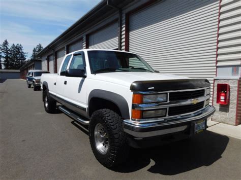 1995 Chevy 2500 Hd Ext Cab 4x4 58k Original Miles No Reserve Sell