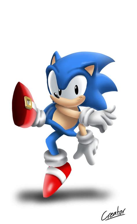 Classic Sonic Version Super Smash Bros Ultimate By Creatordraws1 On