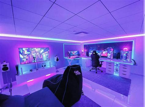 A Dream Room Gamer Room Gaming Room Setup Video Game Room Design