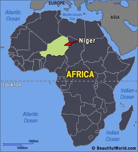 Map Of Niger Facts And Information Beautiful World Travel Guide