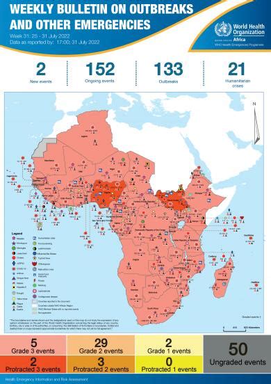 Outbreaks And Emergencies Bulletin Week 31 25 31 July 2022 Who Regional Office For Africa