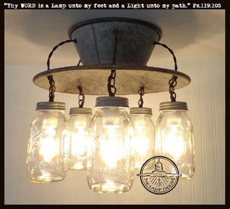 An Exclusive Lamp Good Mason Jar Light Fixture