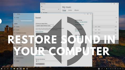 Fixed How To Restore Sound To My Computer Windows 10