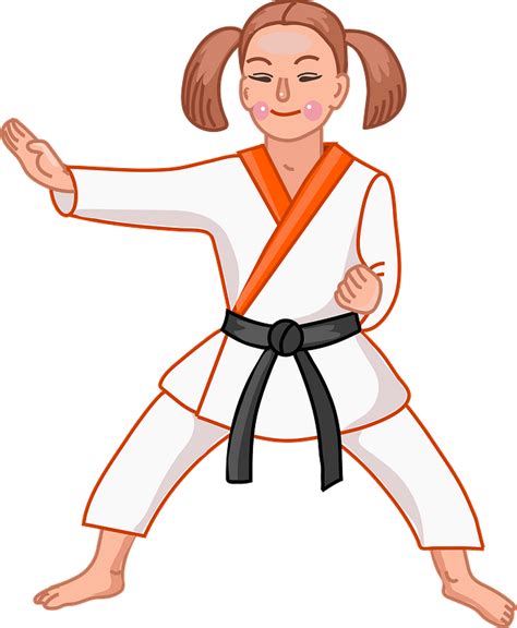 Karate Girl Clipart Free Download Transparent Png Creazilla