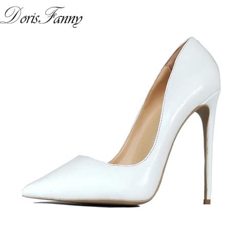 Dorisfanny Classic High Heels Ladies Pumps Wedding Shoes 120mm 100mm 80mm 60mm