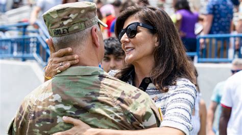 Nikki Haley Calls Husbands National Guard Deployment A Moment Of