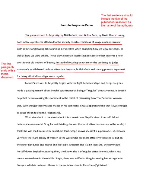 Write An Effective Response Paper With These Tips Essay Writing Tips Persuasive Essays