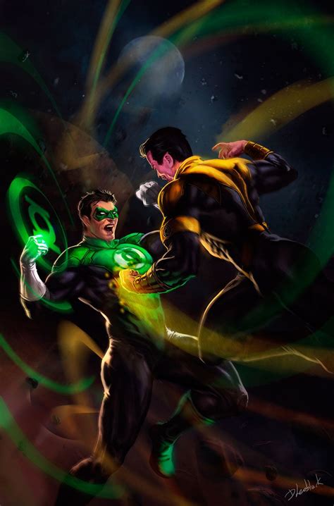 The story moves some time after after a confrontation with commissioner gordon which ends up with dawnbreaker killing him, the green lantern corps makes an appearance on earth. thecyberwolf: Green Lantern vs Sinestro ...