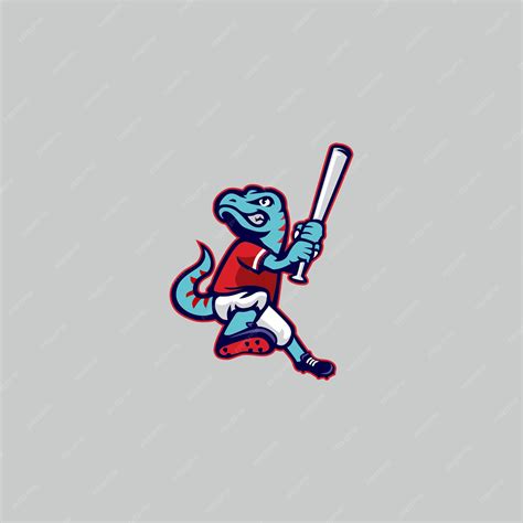 Premium Vector | Dino Baseball