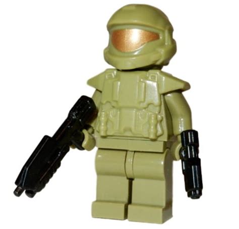 New Lego Custom Halo Odst Olive Green Master Chief Minifigure Custom