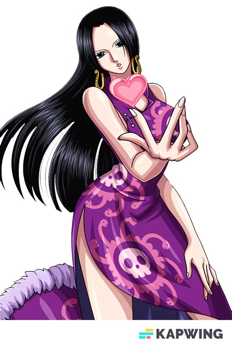 Boa Hancock Render By Kiss And Kancer On Deviantart