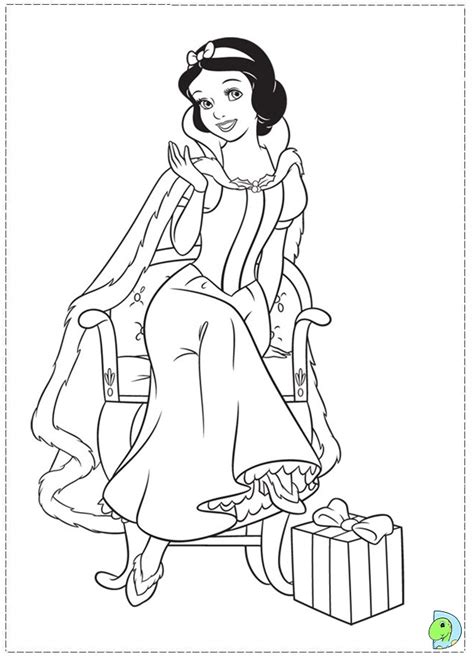 Endless entertainment from disney, pixar, marvel, star wars, and national geographic. Christmas Disney Princess Coloring page- DinoKids.org