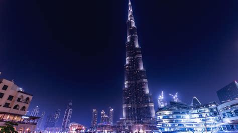 Khalifa Tower 2560x1440 Dubai Uae 4k 2560x1440 Fondo De Pantalla 5520