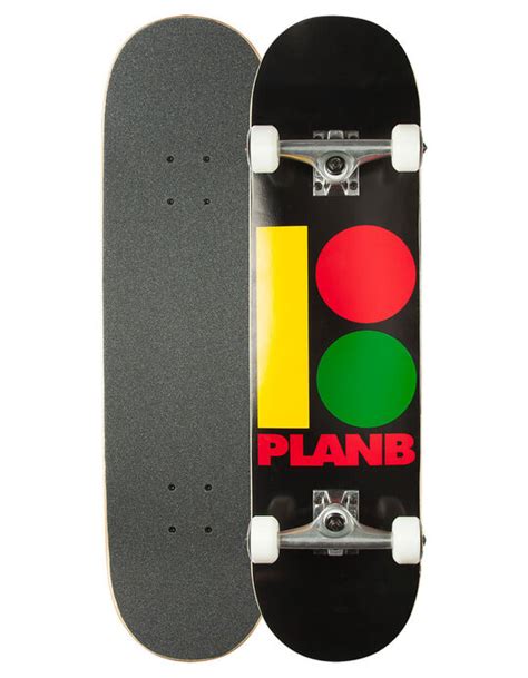 Plan b mix tape deck 8.25 (review). PLAN B Team B Rasta Full Complete Skateboard- AS IS - BLEM - COLGHTBR | Tillys