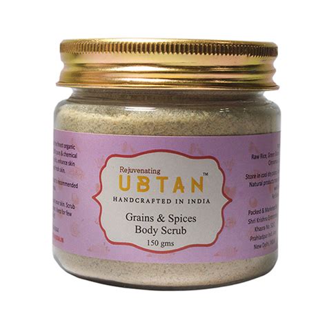 Buy Rejuvenating Ubtan Body Scrub Grains And Spices Body Scrub 150 Gm
