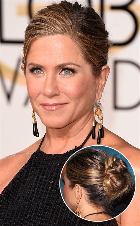 Jennifer Aniston From Get The Look 2015 Golden Globes Hair And Makeup