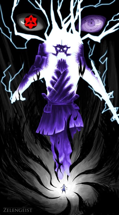 Susanoo By Julie Almoneda On Artstation Personnages Naruto Naruto
