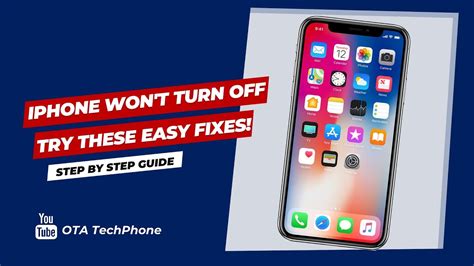 Iphone Wont Turn Off Try These Easy Fixes Step By Step Guide Youtube