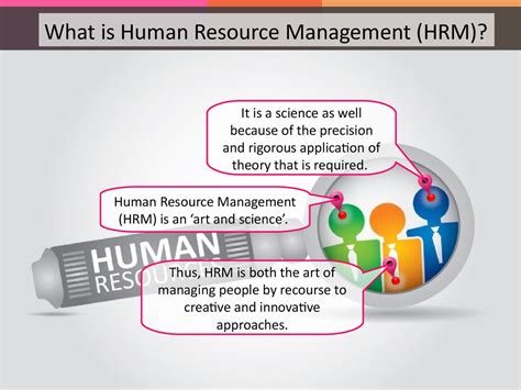 Human resource management (hrm or hr) is the strategic approach to the effective management of people in a company or organization such that they help their business gain a competitive advantage. Introduction to Human Resource management - online ...