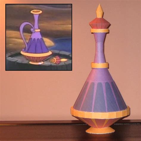 Disney Papercraft Edens Genie Bottle