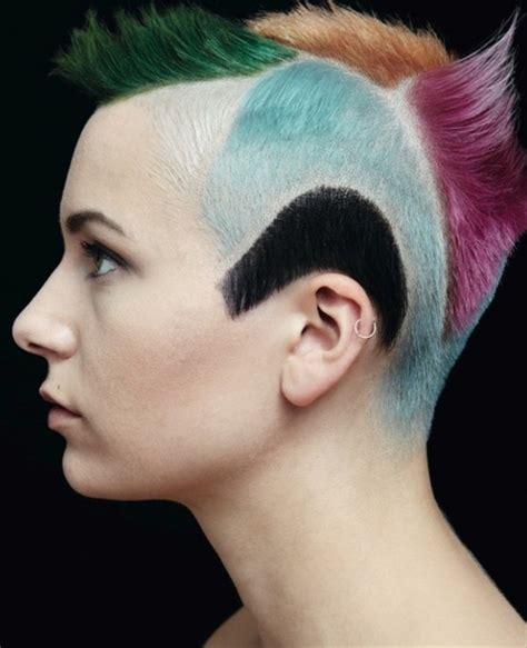 In the 1970's punk hairstyle is identified by unusual hair colors like strong copper or pale blond which looks almost grayish. Latest Punk Hairstyles 2013 for Women & Girls | Hairstyles ...