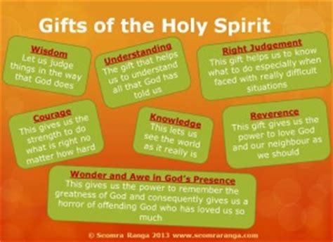 Reverence.sometimes called piety, the gift of reverence gives the christian a deep sense of respect for god. Gifts of the Holy Spirit | Seomra Ranga