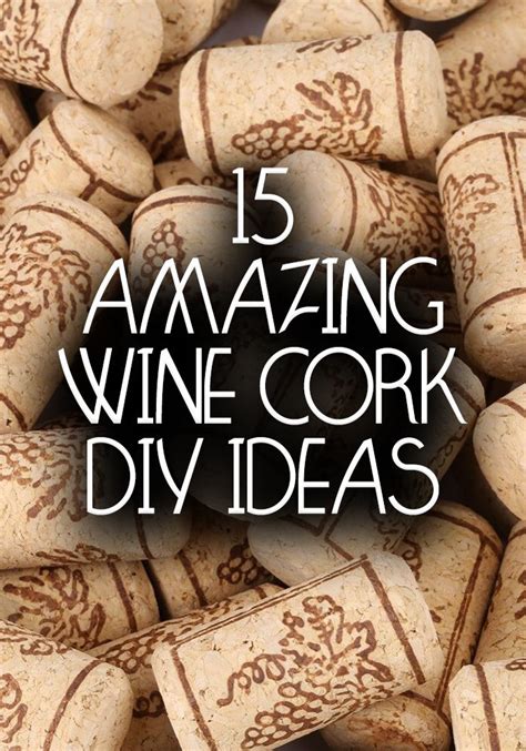 Do It Yourself Wine Cork Crafts 20 Best Diy Wine Cork Crafts Ideas