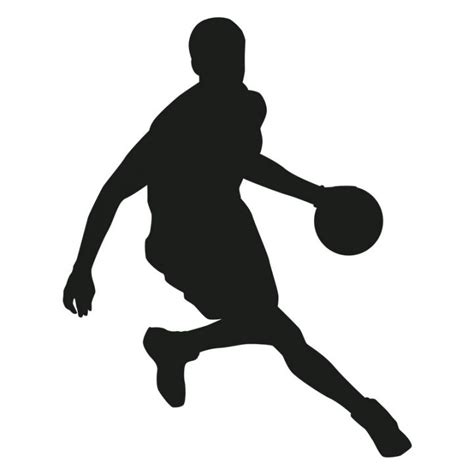 Stunning Basketball Player Silhouette Art Ai Eps Svg Pdf Png And Dxf