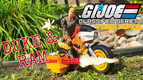 G I Joe Classified Series Tiger Force Duke Ram Cycle Action Figure Review Gijoeclassified